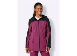 Softshelljacke CATAMARAN Gr. 52/54, lila (schwarz, malve) Damen Jacken Softshelljacken von Catamaran