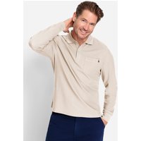 Witt Herren Langarm-Poloshirt, elfenbein von Catamaran