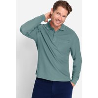 Witt Herren Langarm-Poloshirt, jade von Catamaran