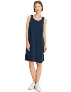 CECIL Damen B144070 Jersey Kleid, dark petrol blue, L von Cecil