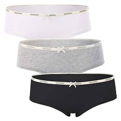 Celodoro Damen Panties Lady (3er Pack), Hipster Panty mit dezentem Webgummi - Classic Mix L von Celodoro