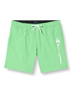 Champion Herren Legacy Beachshorts Ac Logo Badehose, hellgrün, X-Large von Champion