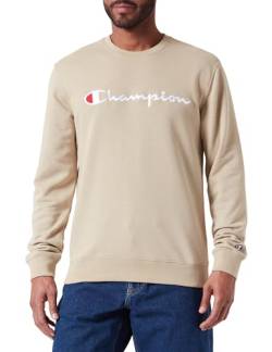 Champion Herren Legacy Icons-Heavy Spring Terry Crewneck Sweatshirt, beige, XL von Champion