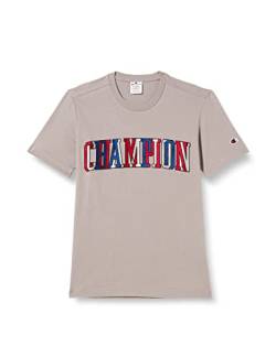 Champion Herren Rochester 1919 Bookstore Crewneck S-s T-Shirt, Grau (Cdb), Medium von Champion