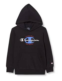 Champion Jungen Legacy Graphic Shop Powerblend Hooded Sweatshirt, Nero, 13-14 anni von Champion