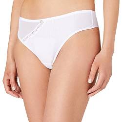 Chantelle CHIC ESSENTIAL, Tanga, Unnsichtbare Unterwäsche für Damen, Weiß, 36 von Chantelle