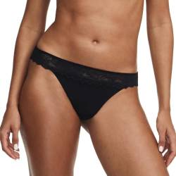 Chantelle - Easy Feel Floral Touch - Tanga (38 Schwarz) von Chantelle