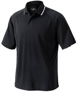 Charles River Apparel Herren Classic Wicking Polo Polohemd, schwarz, 3X-Groß von Charles River Apparel