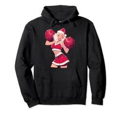 Weihnachten Cheerleading Santa Cheerleader Xmas Cheerleading Pullover Hoodie von Cheerleading Geschenk für Cheerleader