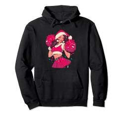 Weihnachten Cheerleading Santa Cheerleader Xmas Cheerleading Pullover Hoodie von Cheerleading Geschenk für Cheerleader