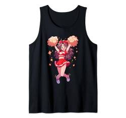 Weihnachten Cheerleading Santa Cheerleader Xmas Cheerleading Tank Top von Cheerleading Geschenk für Cheerleader