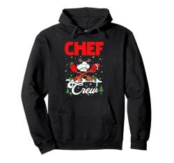 Chef Crew Christmas Santa Rentier Elf Tools Job Team Pullover Hoodie von Chef Christmas Costume