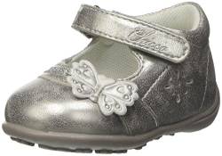 Chicco Jungen Mädchen Greca Krabbel-& Hausschuhe, Silber (Argento), 20 EU von Chicco