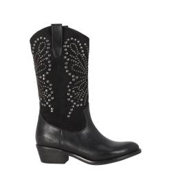 Chika10 für Frauen/Mädchen. ISKIA 01 Stiefel Iskia 01 Schwarz (37), 3 bis 5 cm, Keine, Lässig, Kinderbekleidung von Chika10