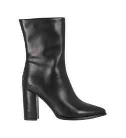 Chika10 für Damen. PAMPERA 02 Pampera 02 Stiefelette schwarz -Absatzhöhe 9cm (36), 8 bis 10 cm, Reißverschluss, Lässig von Chika10