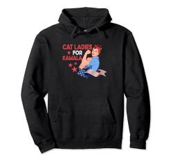 Wahlkampf für Cat Ladies For Kamala Childless Cat Lady in den USA Pullover Hoodie von Childless Catlady Cute Cat Lady Apparel