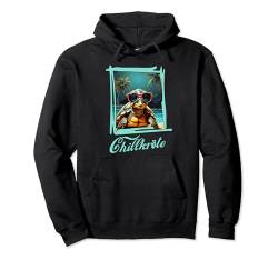 Lustige Schildkröte ChillKröte Chillen Cooles Fun Sommer Pullover Hoodie von Chillen Lustige Schildkröten Sprüche Chillkröte