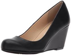 CL by Chinese Laundry Damen Nima Keilpumps, Schwarz glatt, 42 EU von Chinese Laundry