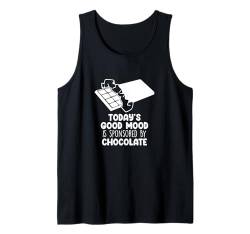 Chocolate Lover Zitat Humor Chocolate Milk Chocolate Bars Tank Top von Chocolate Gift Chocolate Shirts Men Women Kids