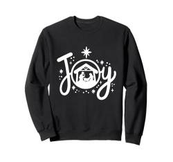 Christliche Weihnachtsfreude Jesus Krippe Glaube Familie Sweatshirt von Christmas Holiday Wear