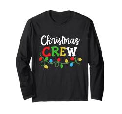 Christmas Crew, passende Familien-Weihnachtsfeier, Herren, Damen, Kinder Langarmshirt von Christmas Holiday Wear