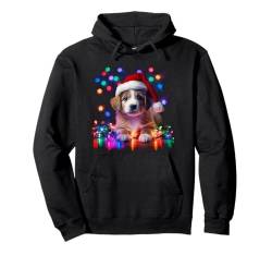 Niedliches Baby-Welpen-Tier, Weihnachtshund, Grafik Pullover Hoodie von Christmas Puppy Matching Family Graphics