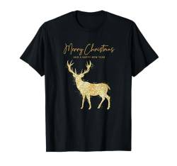 Süßes Rentier Merry Xmas - Merry Christmas - Happy New Year T-Shirt von Christmas Reindeer - Merry Xmas