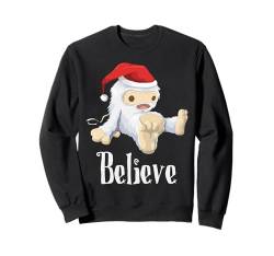 Süßes Weihnachten Yeti Shirt für Jungen und Mädchen Believe Santa T Sweatshirt von Christmas Yeti Believe TShirts & Shirt Gifts