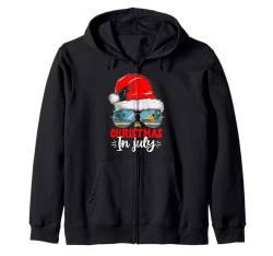 Weihnachten im Juli Kapuzenjacke von Christmas in July Santa Hawaiian Summer Gifts