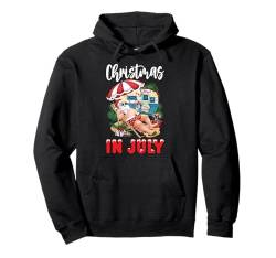 Weihnachten im Juli Pullover Hoodie von Christmas in July Santa Hawaiian Summer Gifts