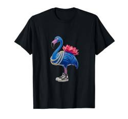 Flamingo-Symbol Kamalas Pfad in Chucks & Perlen T-Shirt von Chucks and Pearly Harris