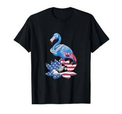 Kamala's Bold Move Chucks Pearls & Flamingo Path T-Shirt von Chucks and Pearly Harris