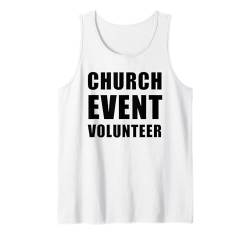 Freiwillige Kirchenveranstaltung – Christian Faith Staff Uniform Tank Top von Church Ministry Uniforms & Christian Staff