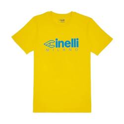 Cinelli Unisex Mailand T-Shirt, gelb, L von Cinelli