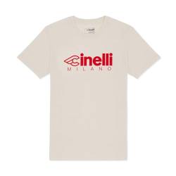 Cinelli Unisex Milano Kurzarm Shirt, Natural Raw, M von Cinelli