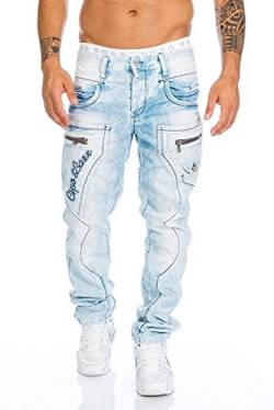 Cipo & Baxx Herren Jeans Nähte Jeanshose von Cipo & Baxx