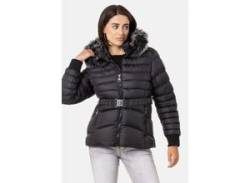 Winterjacke CIPO & BAXX "Jacken" Gr. S, schwarz Damen Jacken mit Kapuze, WM132 von Cipo & Baxx