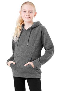 CityComfort Hoodie Jungen Pullover, Kapuzenpullover für Jungen (4-5 Jahre, Anthrazit) von CityComfort