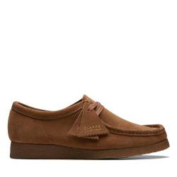 Clarks Originals Herren Halbschuhe Wallabee Braun 47 von Clarks Originals