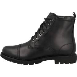 Clarks Herren Schnürboots Batcombe Cap GTX Schwarz 46 von Clarks