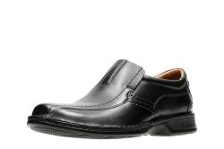 Clarks Herren Escalade Step Slipper, Schwarz, 44.5 EU Weit von Clarks