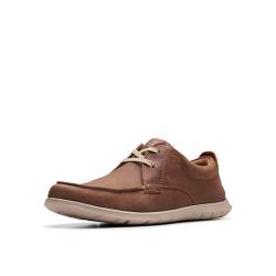 Clarks Herren Flexway Lace Bootsschuh, Dunkelbraunes Leder, 42 EU von Clarks