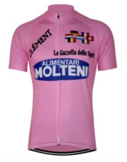 Class'Icc Molteni Eddy Merckx Vintage Retro Herren Geschenkbox Radsport Giro Vuelta, Rosa, L von Class'Icc