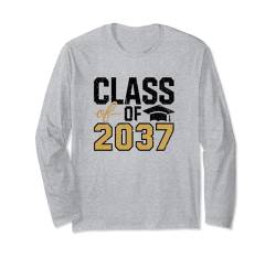 Grow with Me Class of 2037 Bekleidung für Kinder im Vorschulalter Langarmshirt von Class of 2037 Grow with Me Shirts Sign Gifts