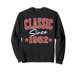 Klassiker seit 1952 Cool Varsity Geboren im Jahr 1952 Geburtstag Sweatshirt von Classic Birthday Apparel For Men & Women