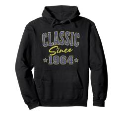 Klassiker seit 1964 Cool Varsity Geboren 1964 Geburtstag Pullover Hoodie von Classic Birthday Apparel For Men & Women