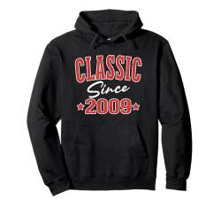 Klassiker seit 2009 Cool Varsity Geboren 2009 Geburtstag Pullover Hoodie von Classic Birthday Apparel For Men & Women