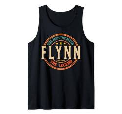 Flyn The Man The Myth The Legend Vintage Personalisiert Tank Top von Classic Vintage Apparel for Men.