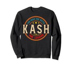 KASH The Man The Myth The Legend Vintage Personalisiert Sweatshirt von Classic Vintage Apparel for Men.