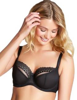 Cleo by Panache Damen Asher Underwire Balconette BH, schwarz, 65E von Cleo by Panache